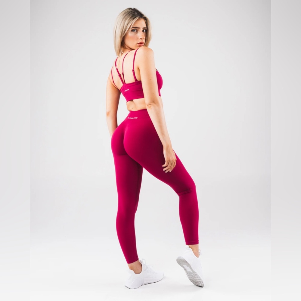 Alphalete Amplify Leggings Berry